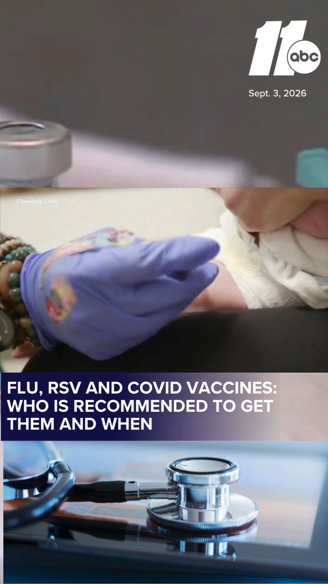 Who doctors say should get a Flu, RSV or COVID vaccine and when