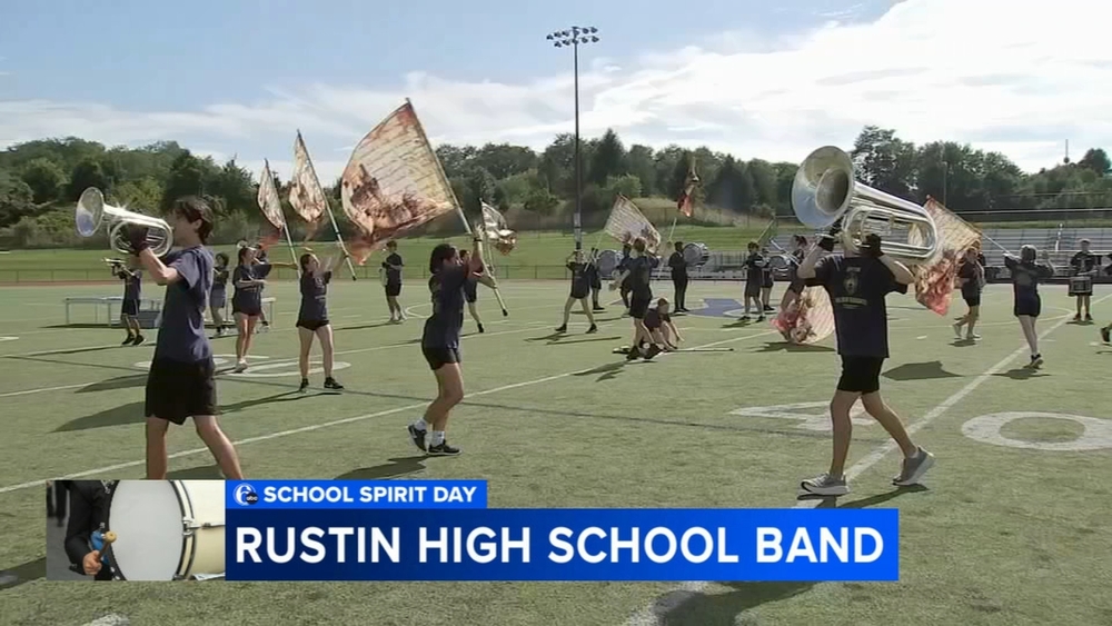 Rustin Golden Knights Marching Band celebrates school spirit Swift-style