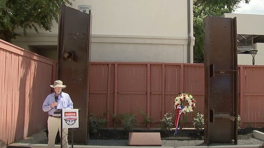 A piece of Ground Zero finds new home in Houston