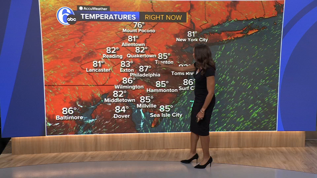 AccuWeather: Turning less humid Friday