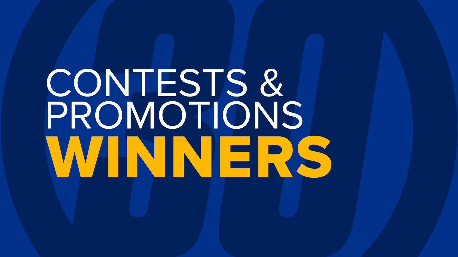 Recent ABC30 contests, promotions, sweepstakes winners