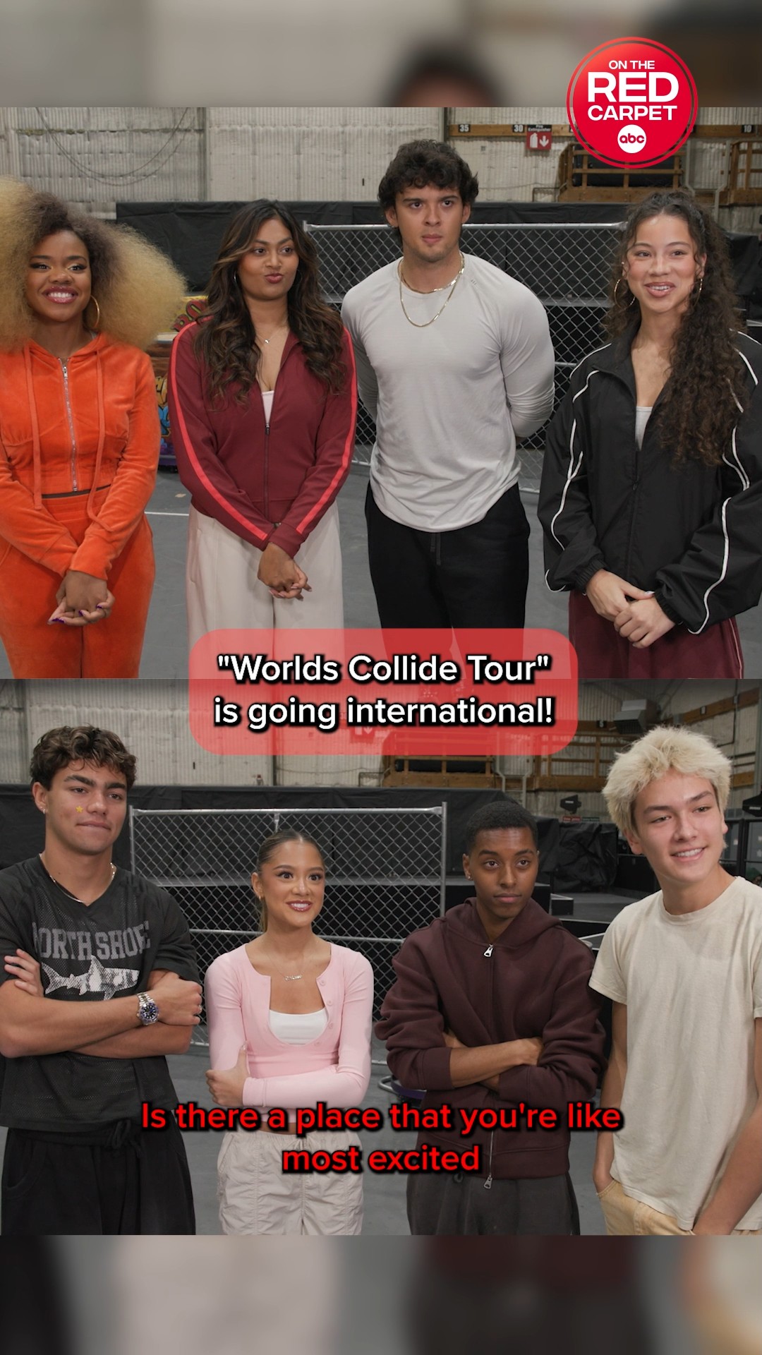 'Worlds Collide' stars reveal where they're excited to visit on tour