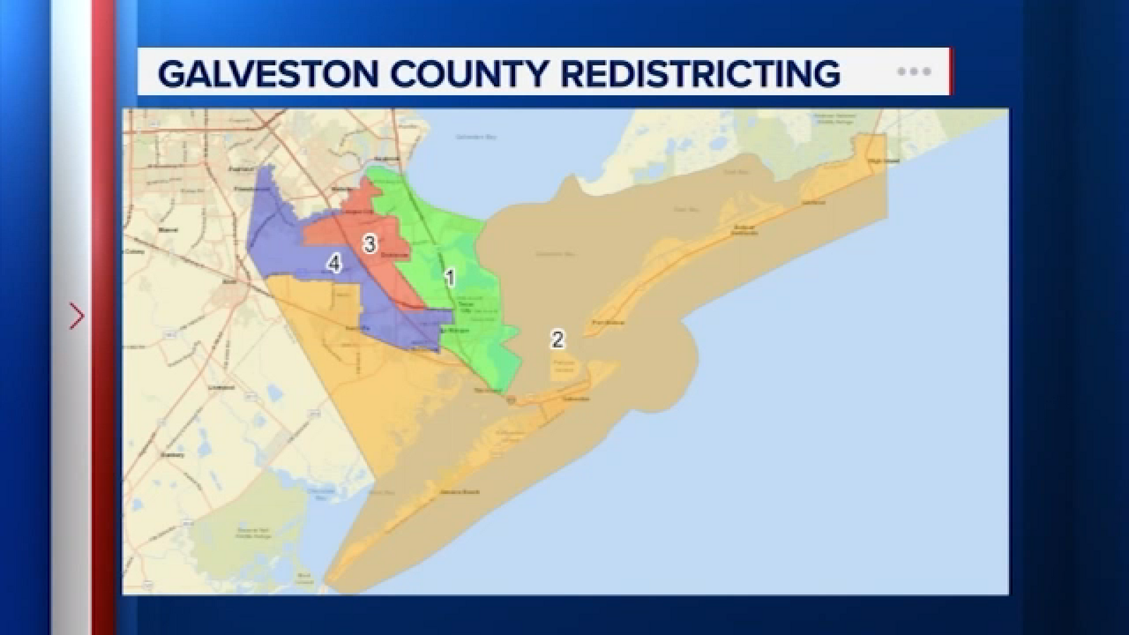 Texas Supreme Court rules against Galveston County's new redistricting maps; ballot printing deadline passed, creating havoc for election administrators and voters