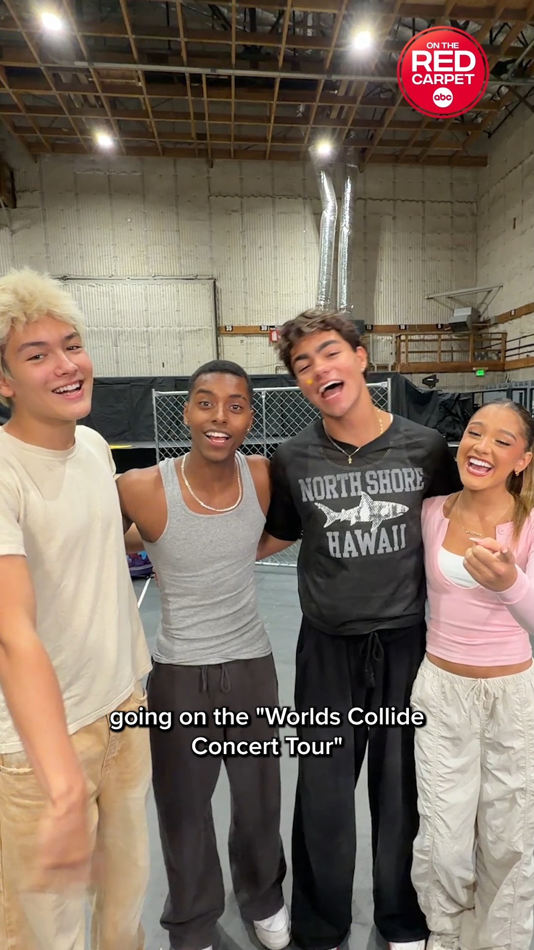 These 'Worlds Collide' stars can't contain their excitement for tour