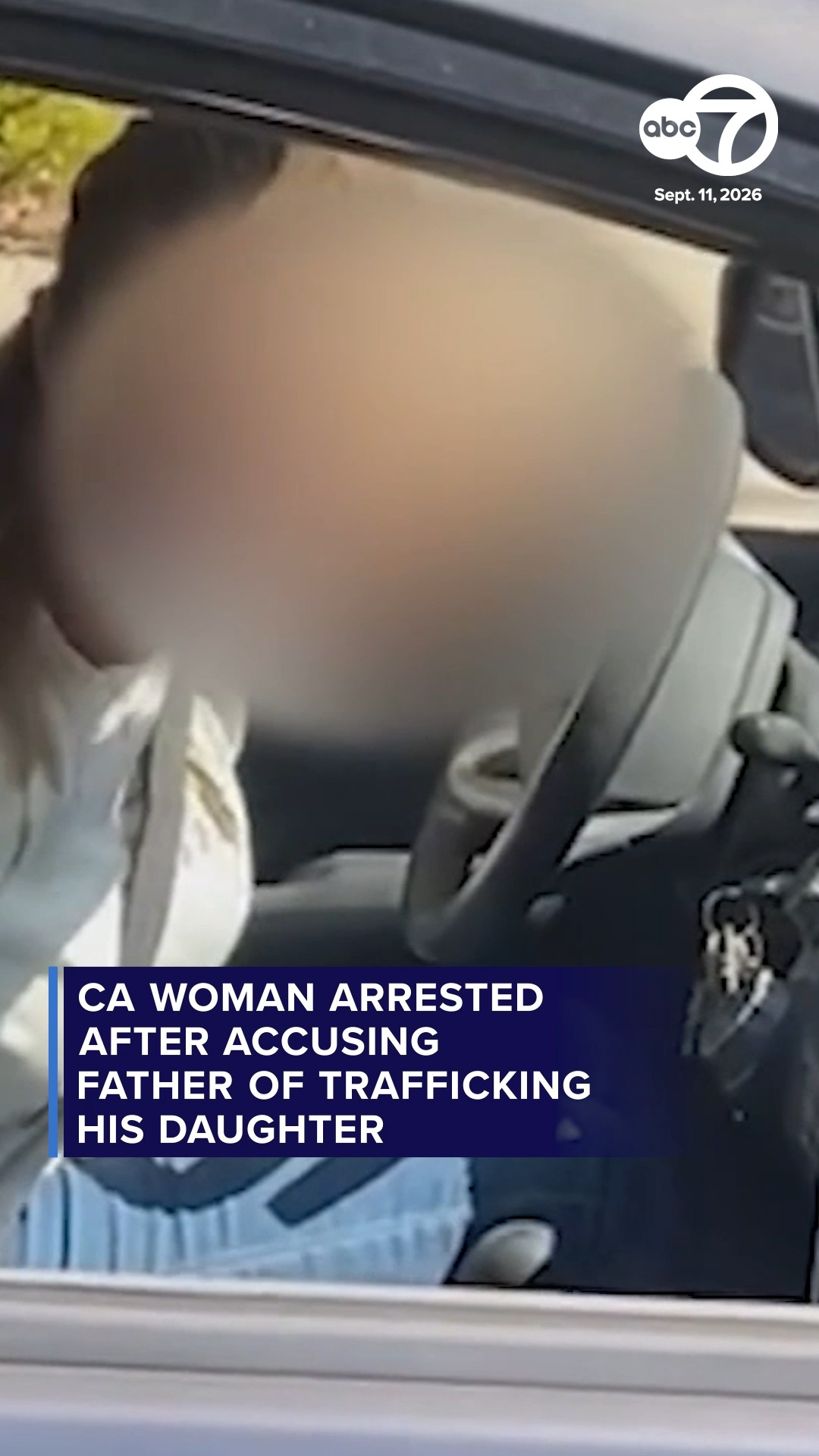 CA woman arrested after accusing father of trafficking his daughter