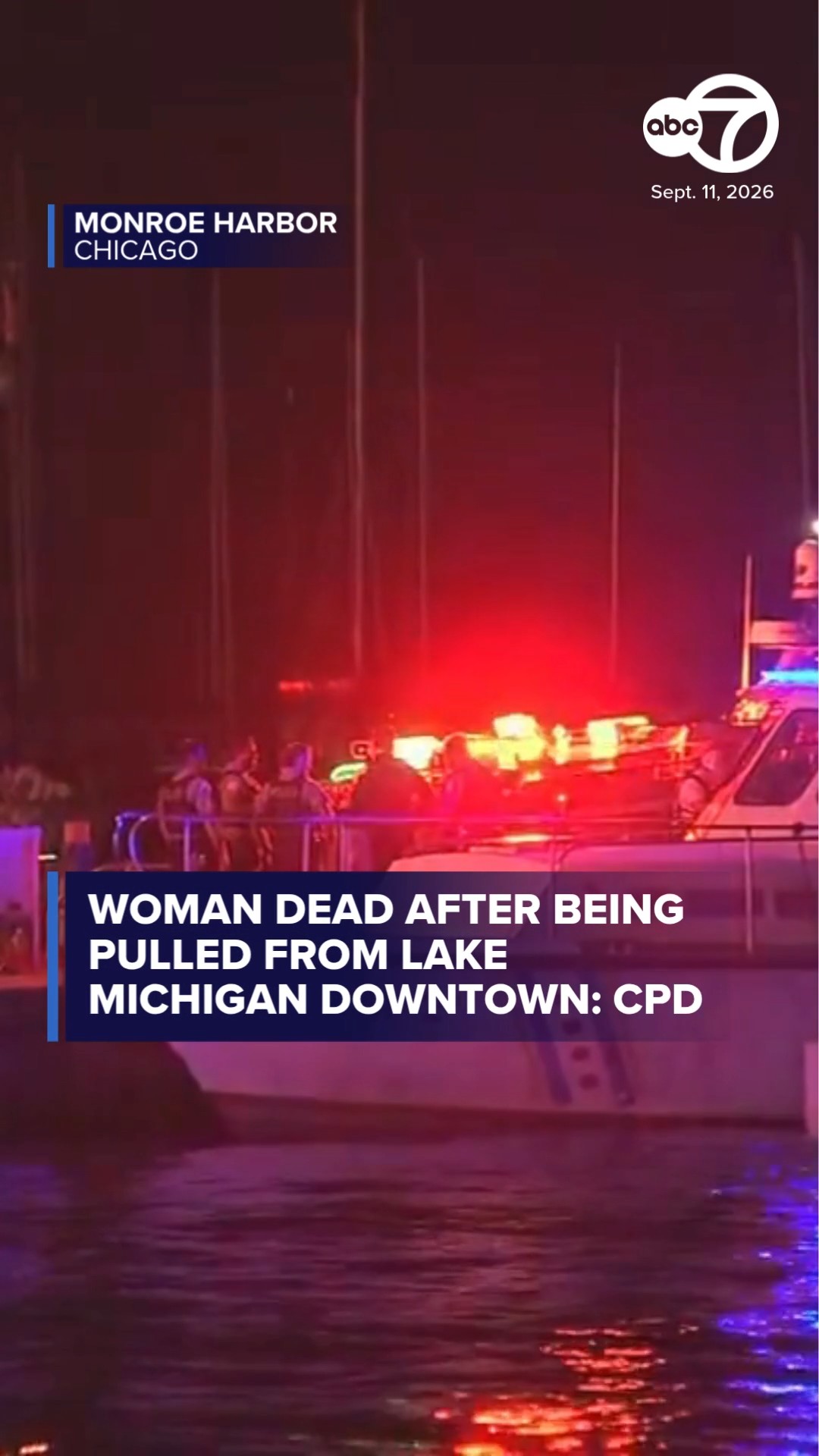 Woman dead after being pulled from lake near downtown Chicago: CPD