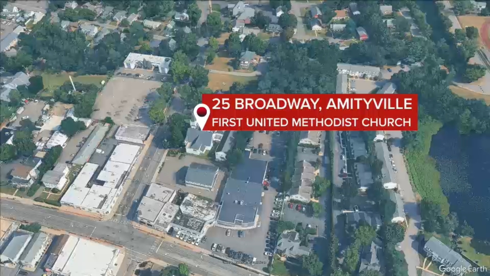 Man stabbed in neck while at church on Long Island