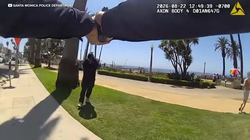 New bodycam video shows fatal police shooting in Santa Monica park