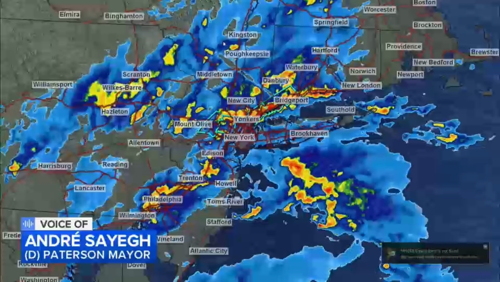 On the Phone: Paterson Mayor André Sayegh gives flooding update