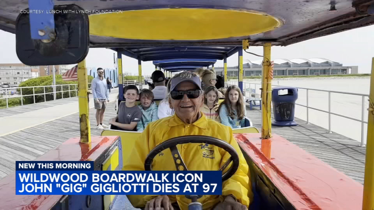 John 'Gig' Gigliotti, Wildwood boardwalk icon, dies at age 97