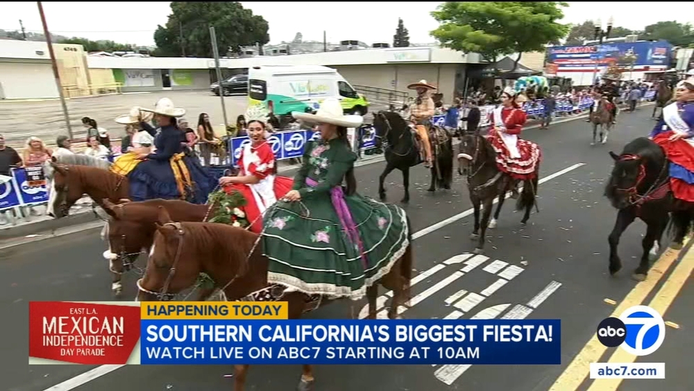 East LA Mexican Independence Day Parade returns for 80th year