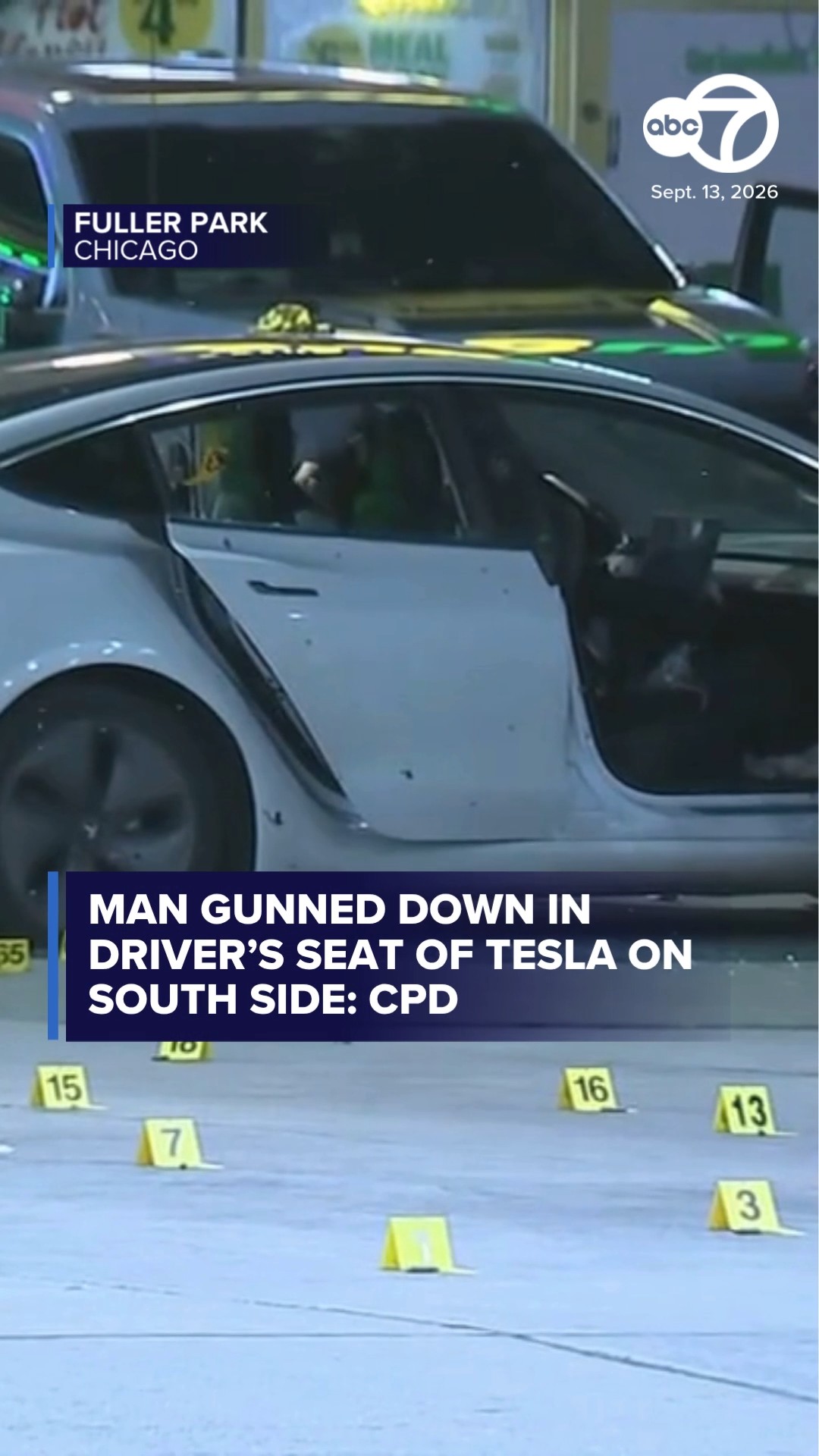 Man gunned down in driver's seat of Tesla on South Side: CPD