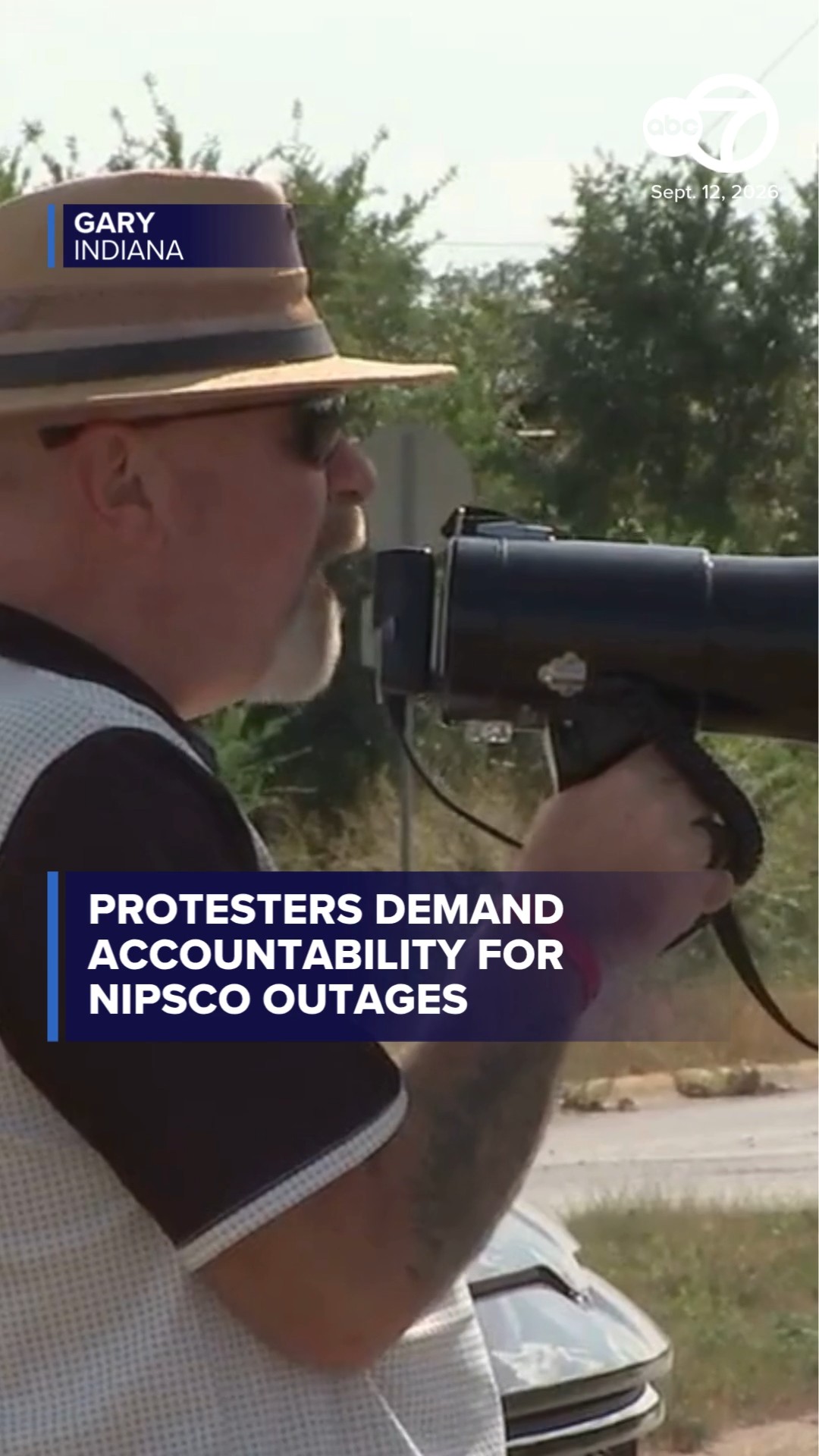 Protesters in Gary demand accountability for NIPSCO outages