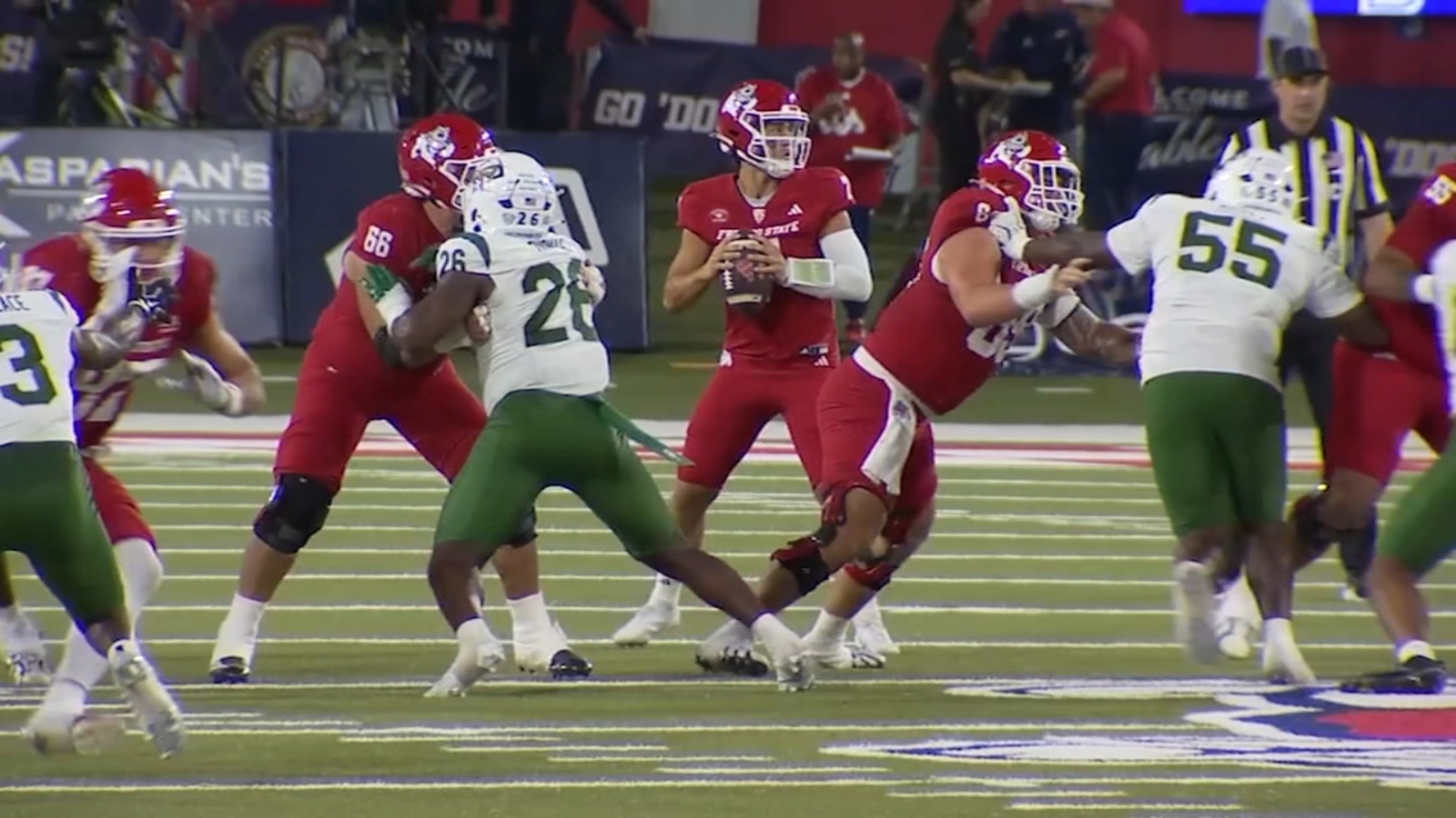 Mandal helps Fresno State unload on Sacramento State in 49-3 win