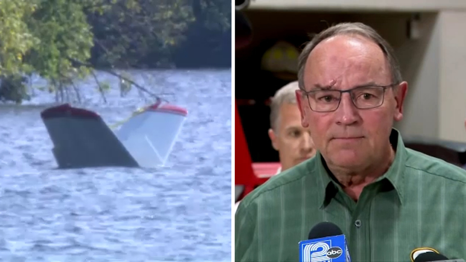 U.S. Rep. Tom Tiffany of Wisconsin swims to safety after plane makes emergency landing in Lake Wausau U.S. Rep. Tom Tiffany of Wisconsin swims to safety after plane makes emergency landing in Lake Wausau