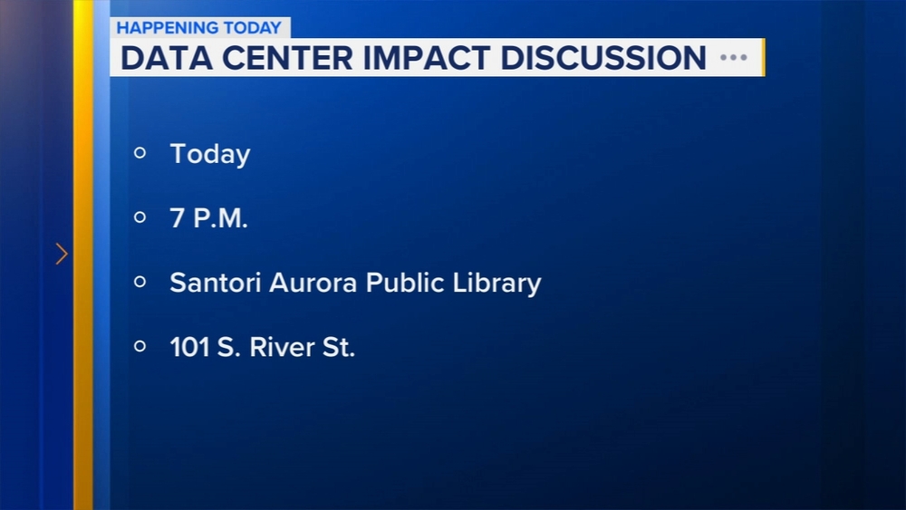 Meeting in Aurora to focus on proposal to regulate data centers in IL
