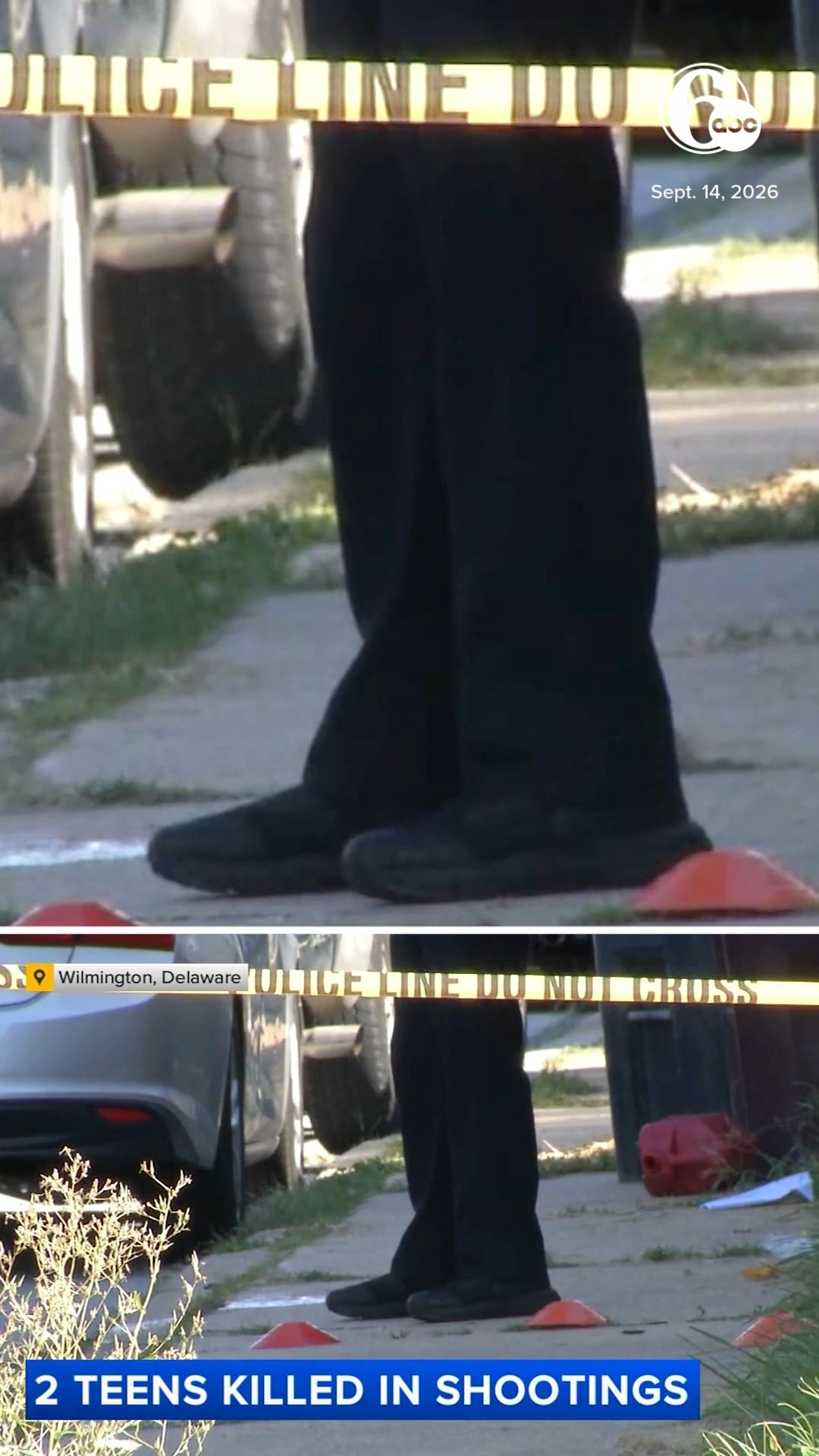 2 teenagers killed, 1 injured in separate shootings in Wilmington