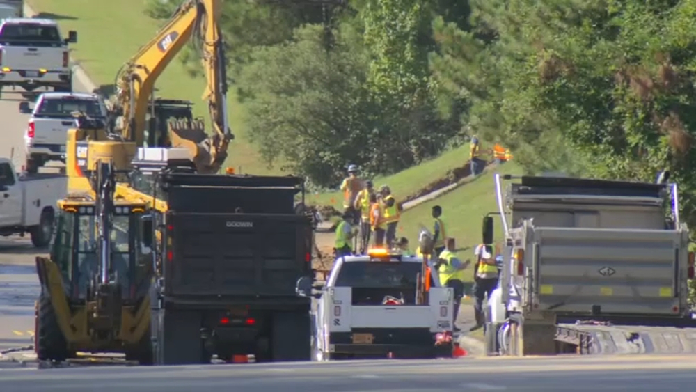 Some Cary schools dismiss early due to a water main break
