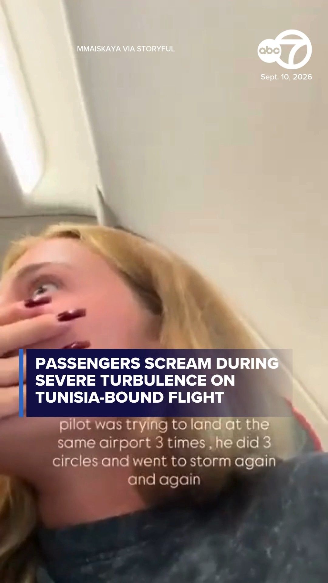 Severe Turbulence Rattles Passengers Aboard Tunisia-Bound Flight