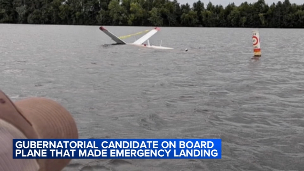 Wisconsin congressman swims to safety after plane makes emergency landing in a lake