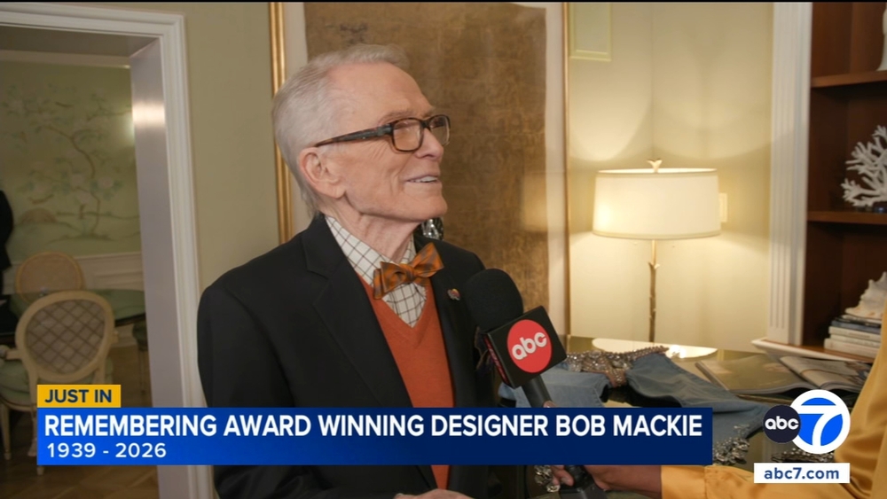 Bob Mackie, fashion designer to the stars, dies at 87