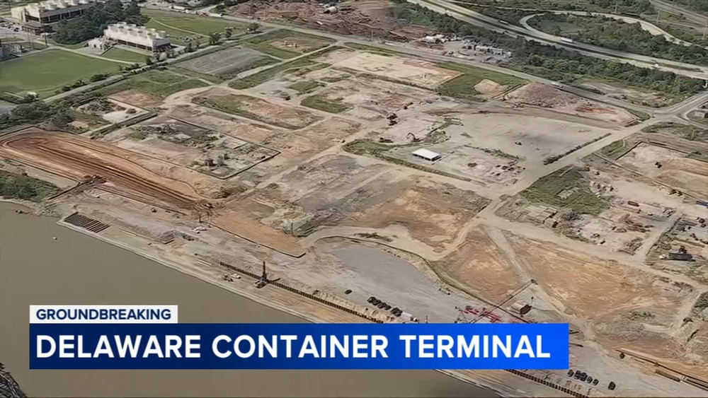 Delaware breaks ground on $669 million container terminal
