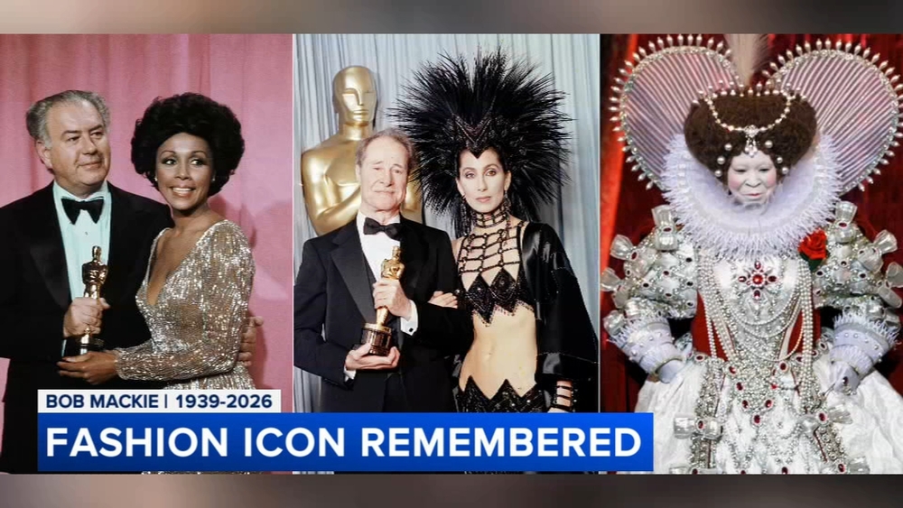 Bob Mackie, fashion designer to the stars, dies at 87