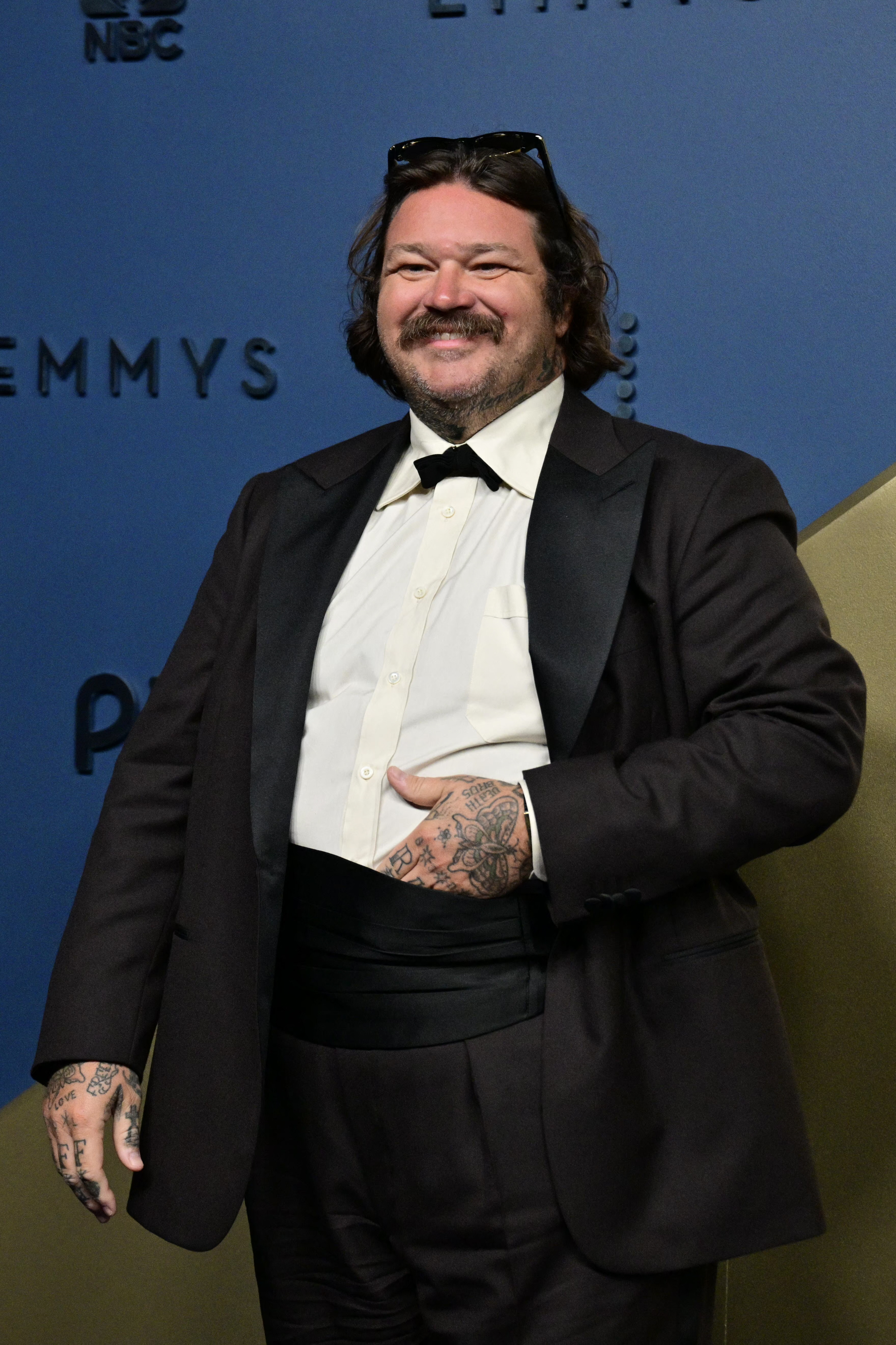 Canadian chef and TV personality Matty Matheson arrives for the 78th Primetime Emmy Awards at the Peacock Theatre at LA Live in Los Angeles on September 14, 2026.
