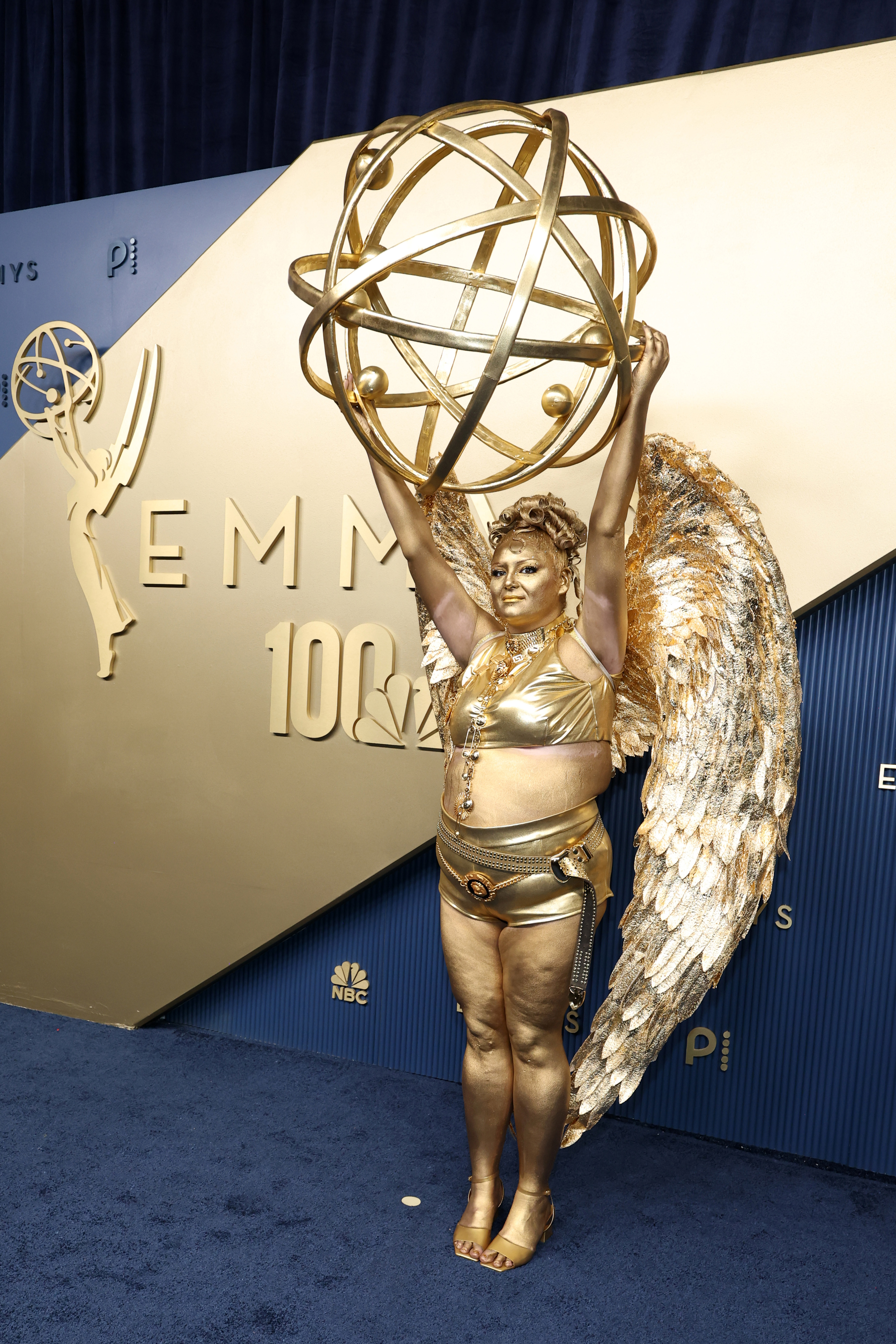 Megan Stalter attends the 78th Primetime Emmy Awards on Sept. 14, 2026 in Los Angeles.