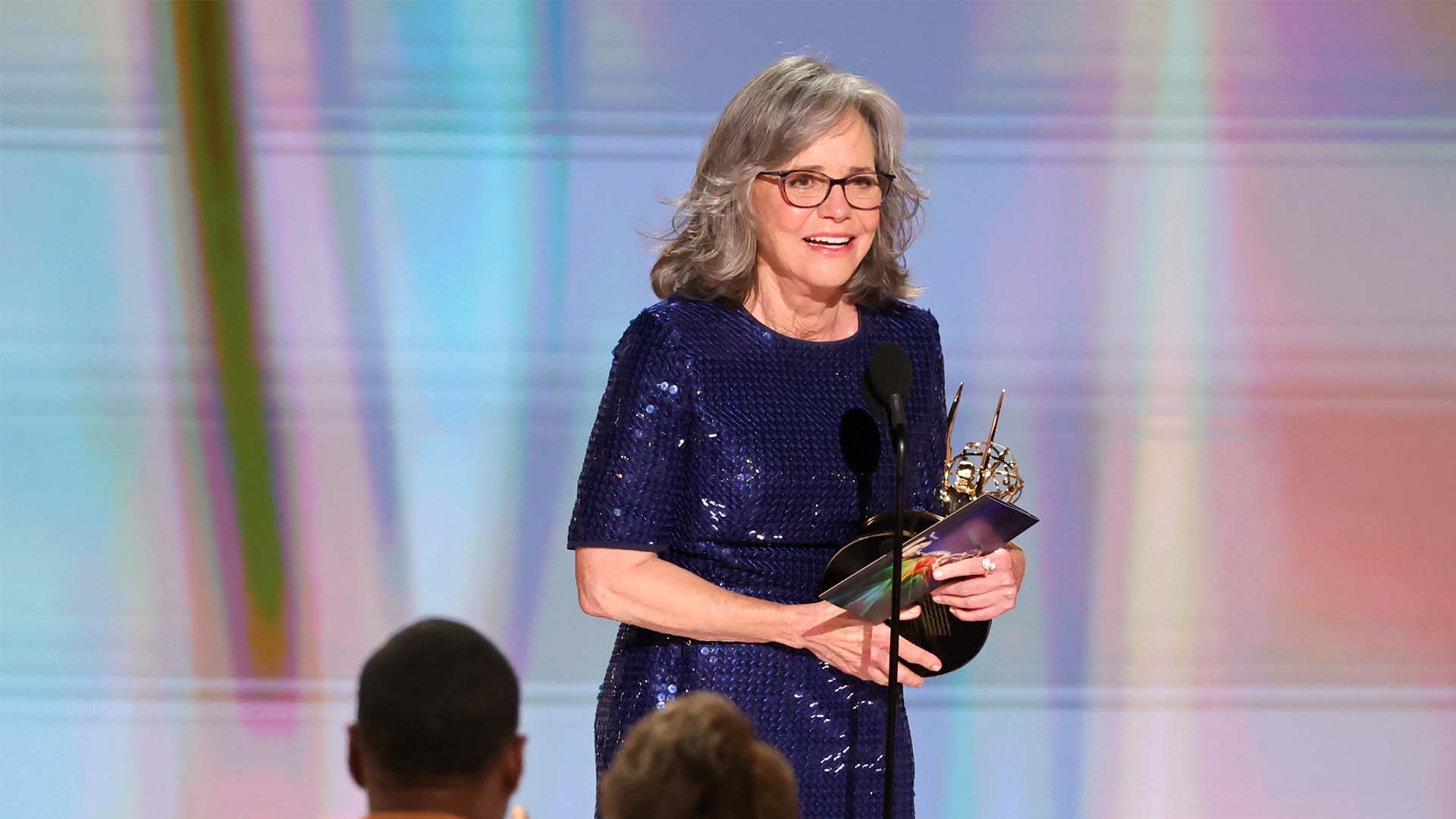 Sally Field accepts the Outstanding Lead Actress in a Limited or Anthology Series or Movie Award for "Remarkably Bright Creatures" on September 14, 2026 in Los Angeles.