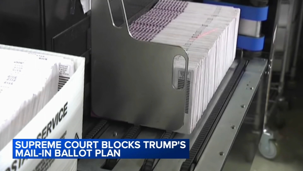 SCOTUS rejects Trump mail ballot restrictions for now ahead of midterms