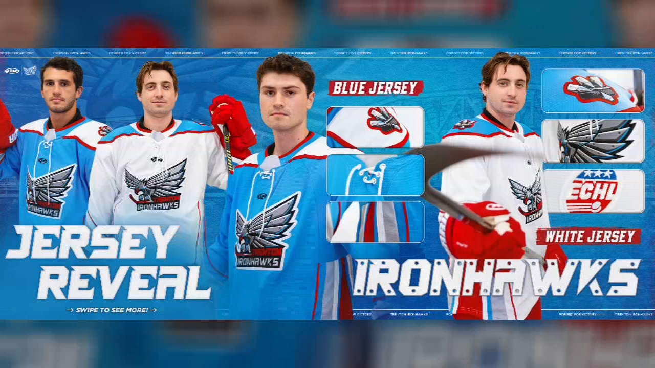 Trenton Ironhawks unveil jerseys ahead of inaugural season