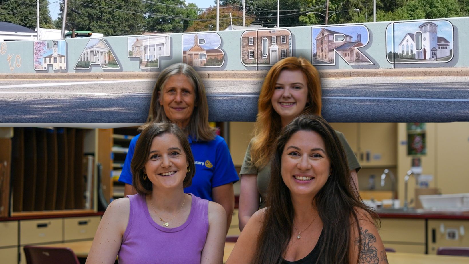 Hatboro welcomes visitors with new mural curated by the community