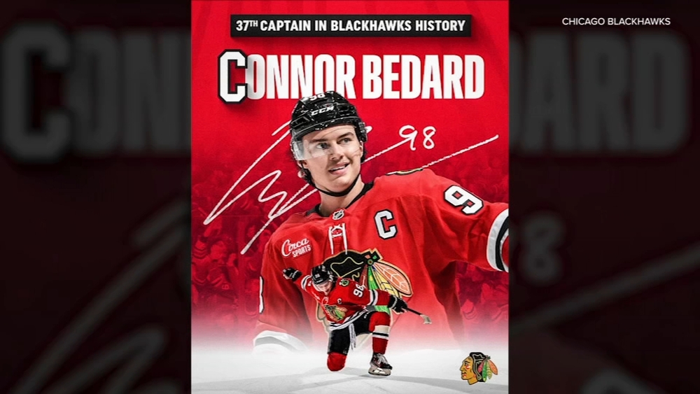 Blackhawks name Bedard, 21, franchise's 2nd-youngest captain