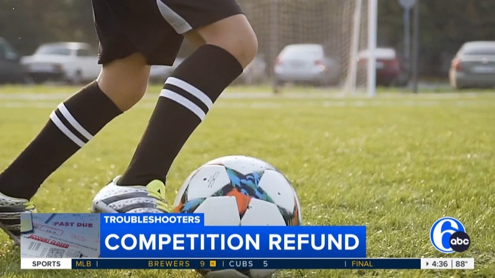 Troubleshooters score refund after youth soccer tournament rescheduled