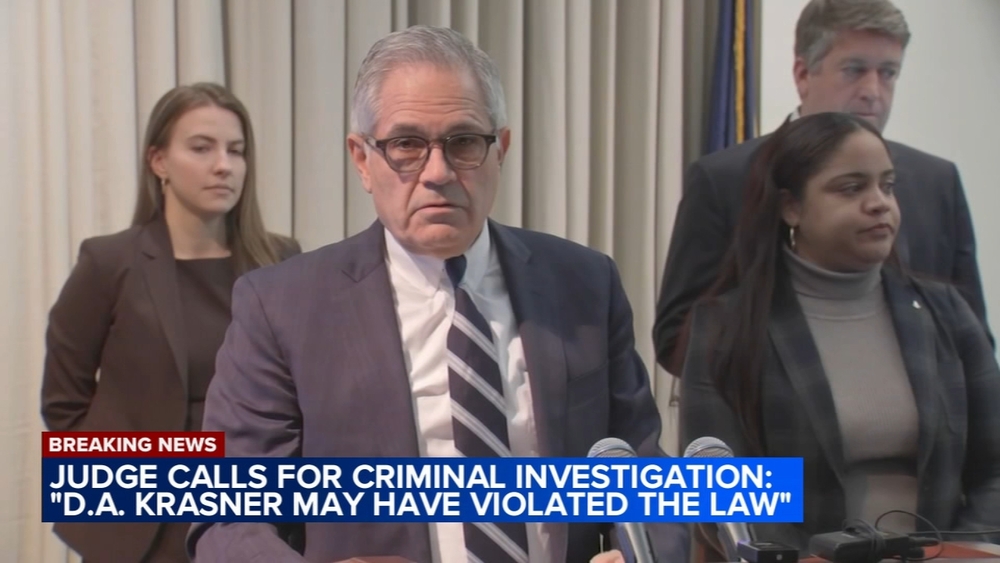 Judge refers Philly DA Krasner to DOJ for criminal investigation