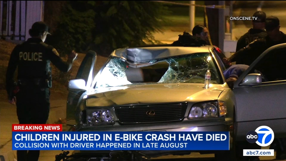 2 teens riding e-scooter, e-motorcycle die after being hit in IE