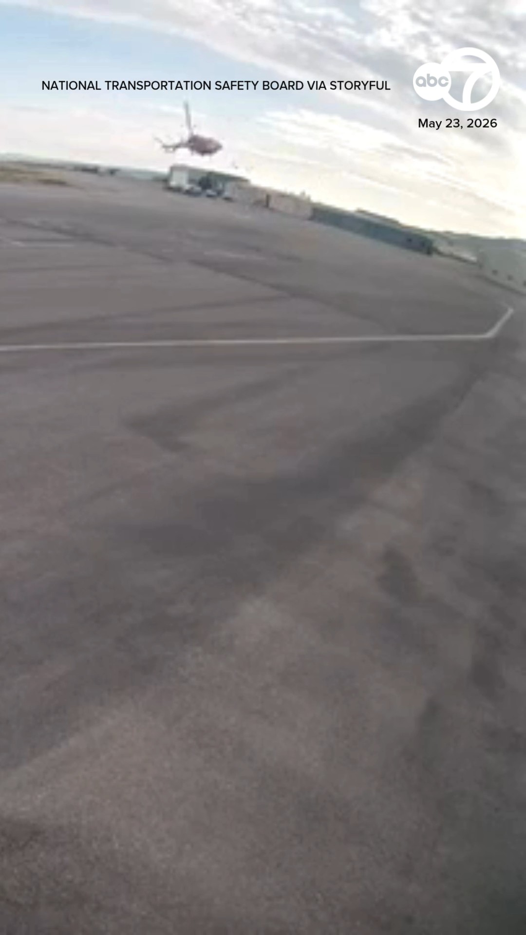 Helicopter crashes after flight instructor loses control, video shows