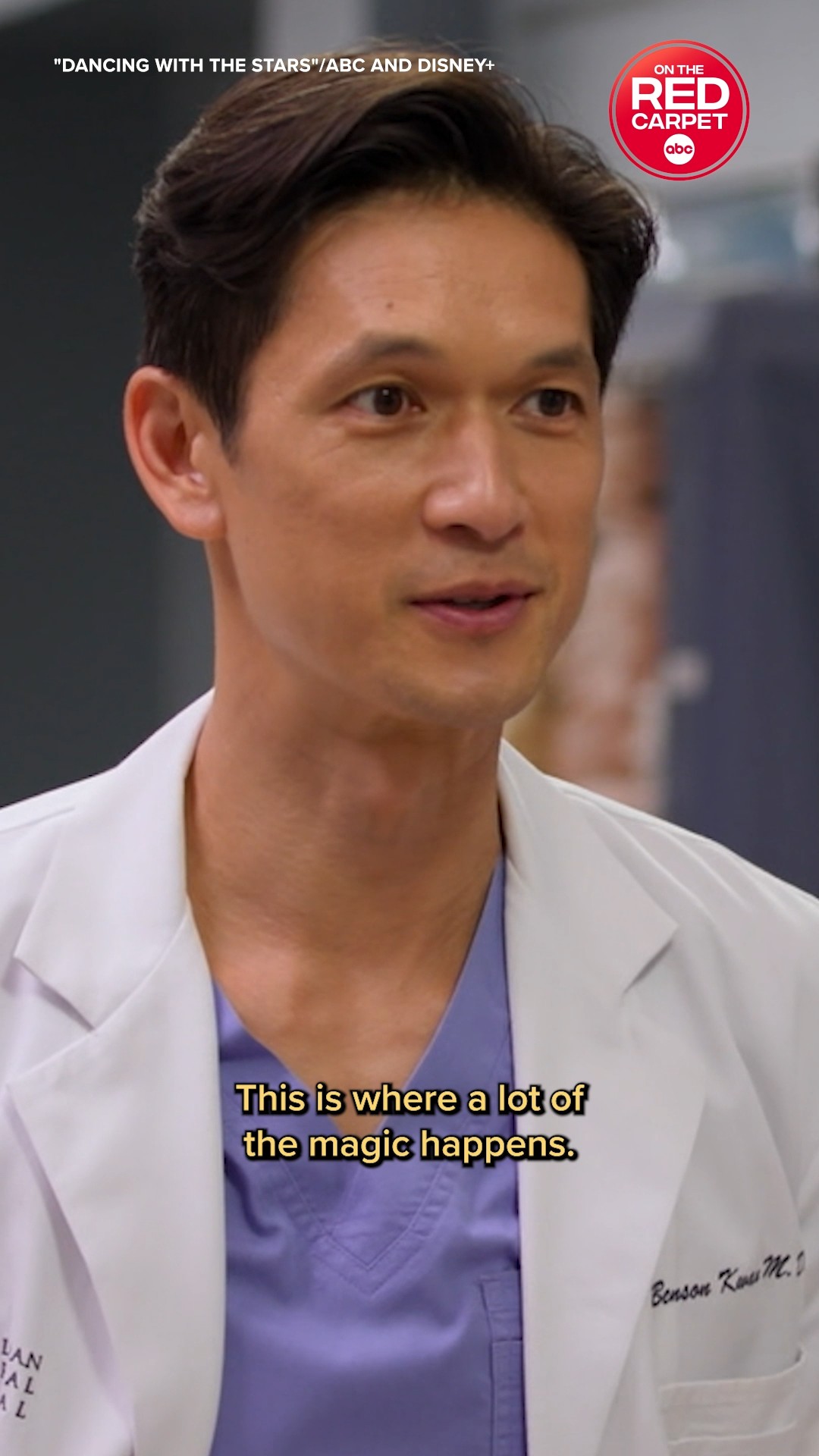 'DWTS' partners Harry Shum Jr., Jenna Johnson meet on set of 'Grey's'