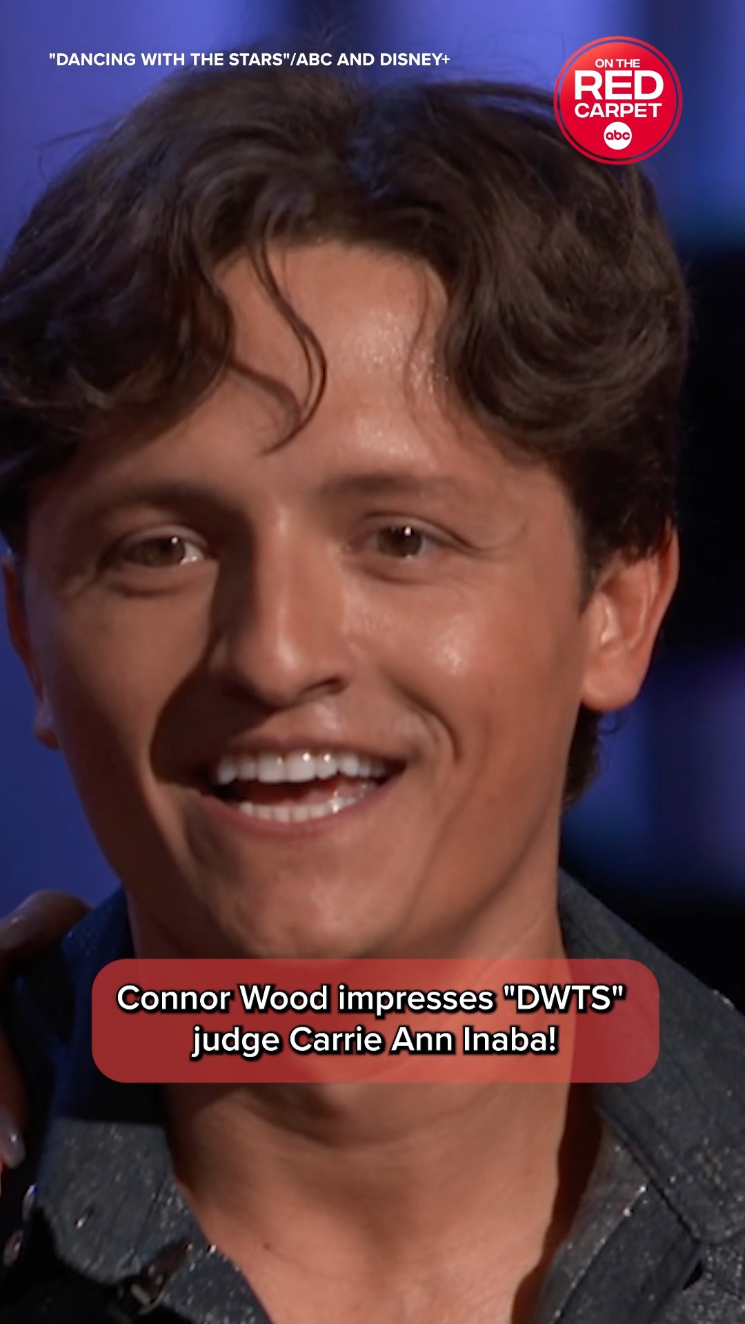 Connor Wood impresses "DWTS" judge Carrie Ann Inaba!