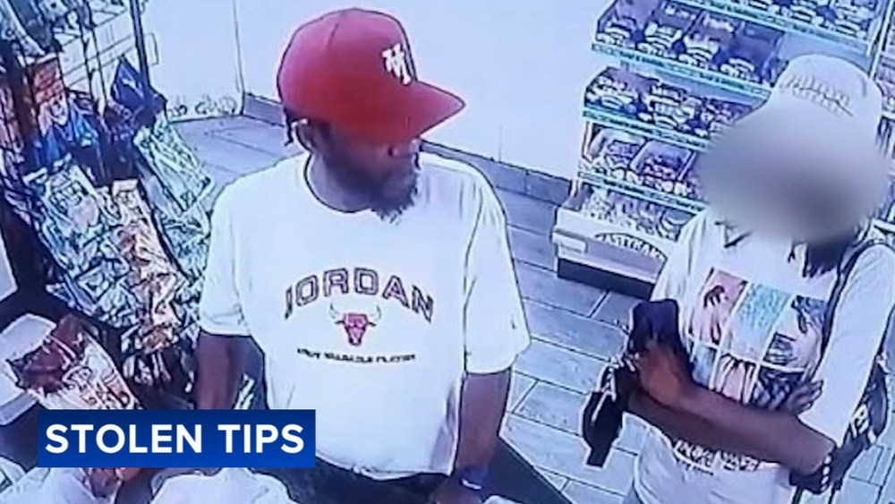 Suspect accused of stealing tips from employees at Delco steak shop