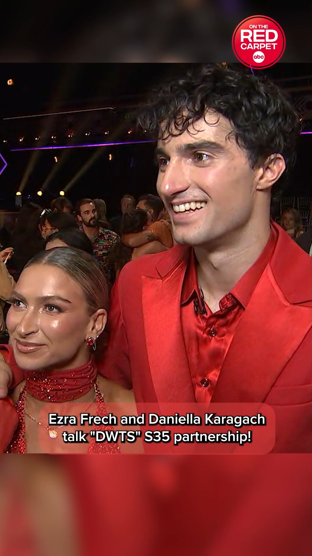 Ezra Frech and Daniella Karagach talk "DWTS" S35 partnership!