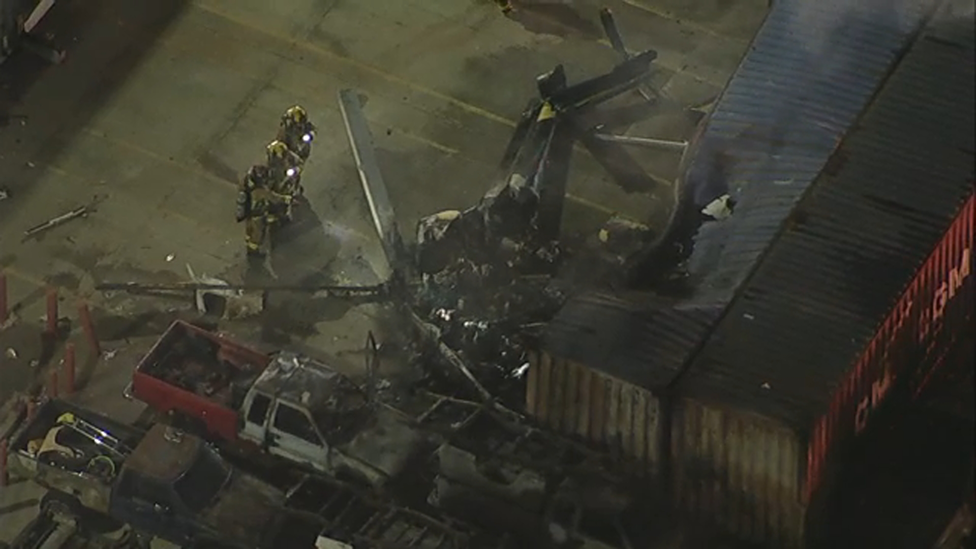 3 dead after NBC4 helicopter crashes near site of deadly Chatsworth bus collision