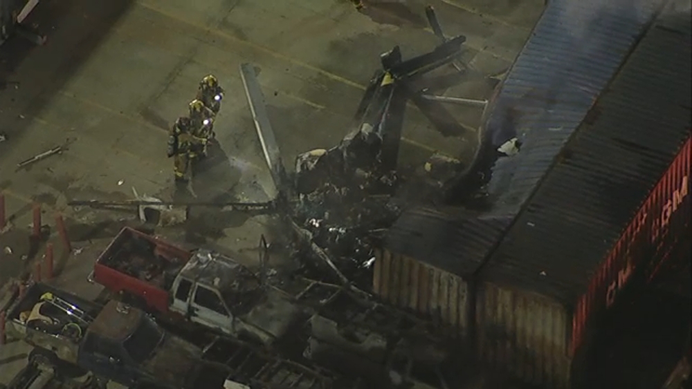 3 dead after NBC4 helicopter crashes near Chatsworth bus collision