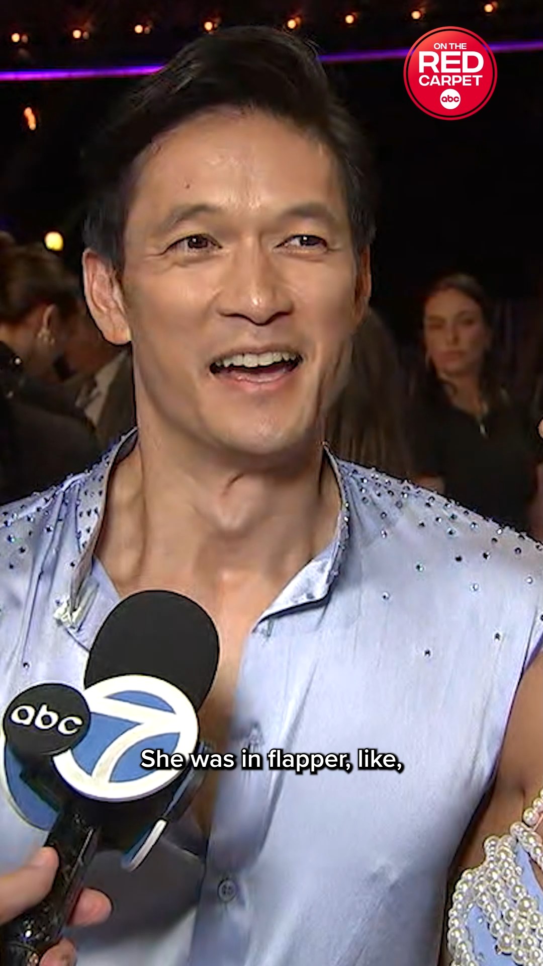 Harry Shum Jr. reveals the note his daughter gave him on 'DWTS'