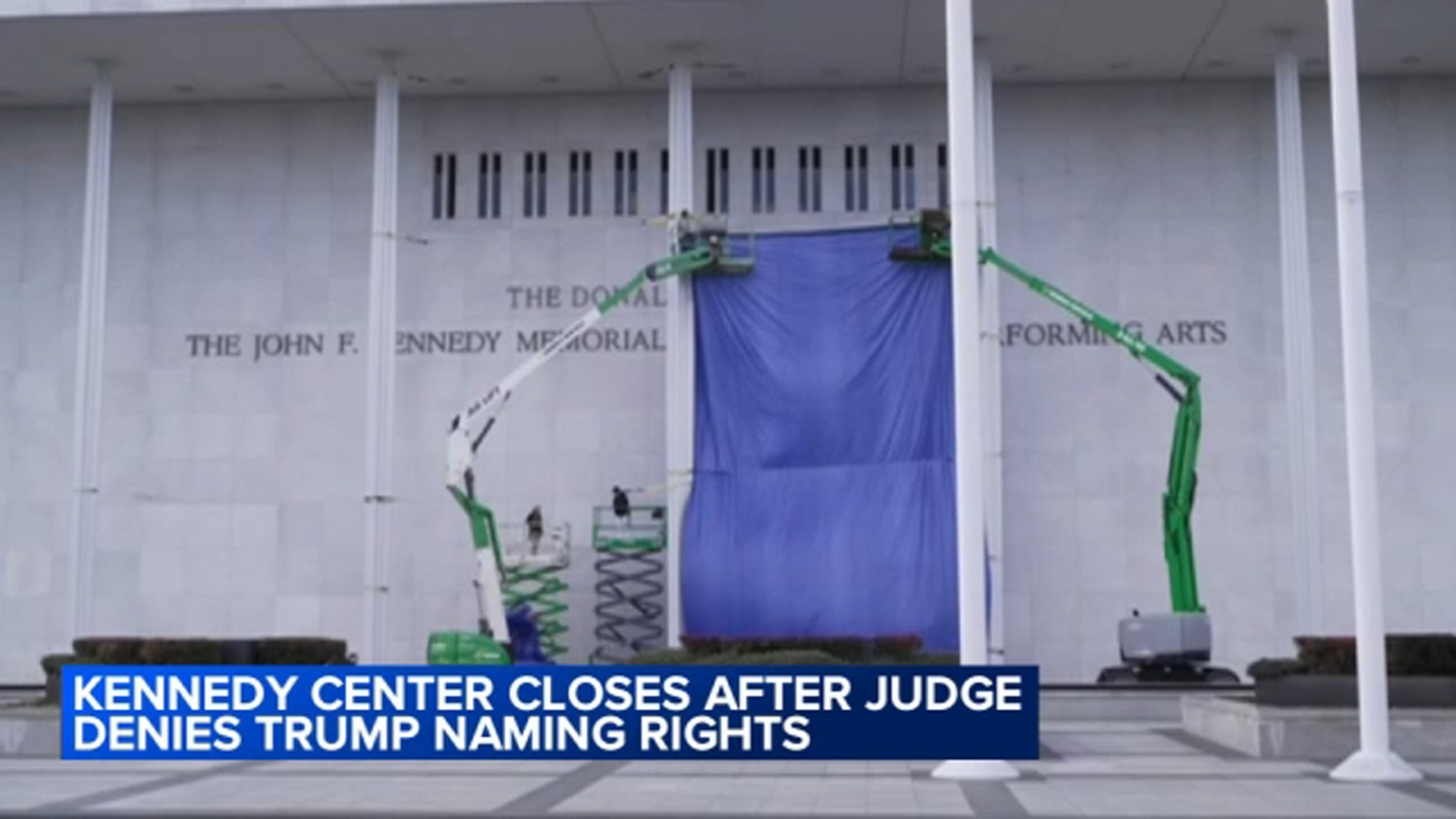 Board votes to close Kennedy Center amid financial woes and name dispute