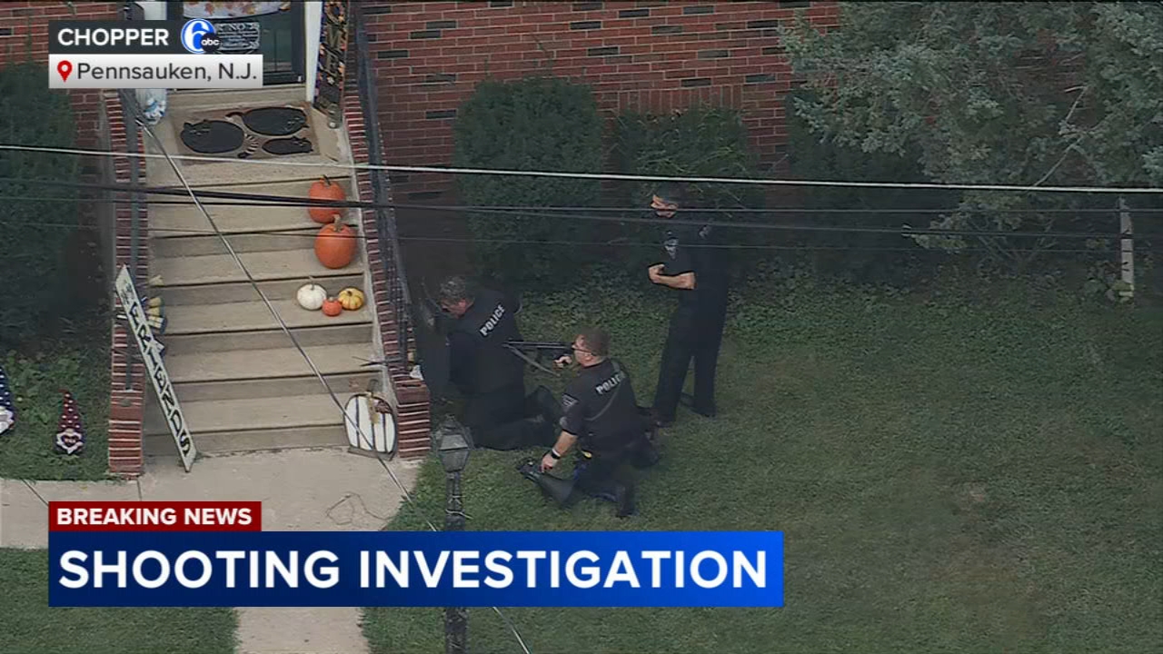 Police involved in apparent standoff after shooting in Pennsauken