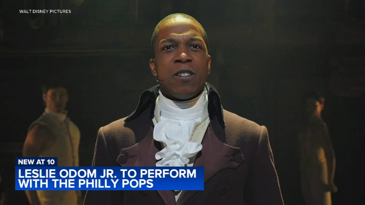 Leslie Odom, Jr. and Philly Pops performing at Villanova University