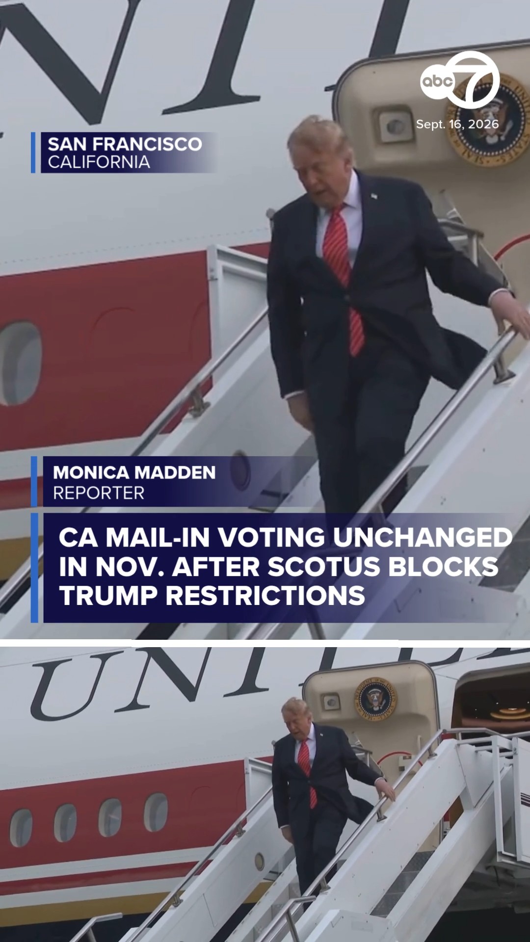 CA mail-in voting unchanged after SCOTUS blocks Trump restrictions