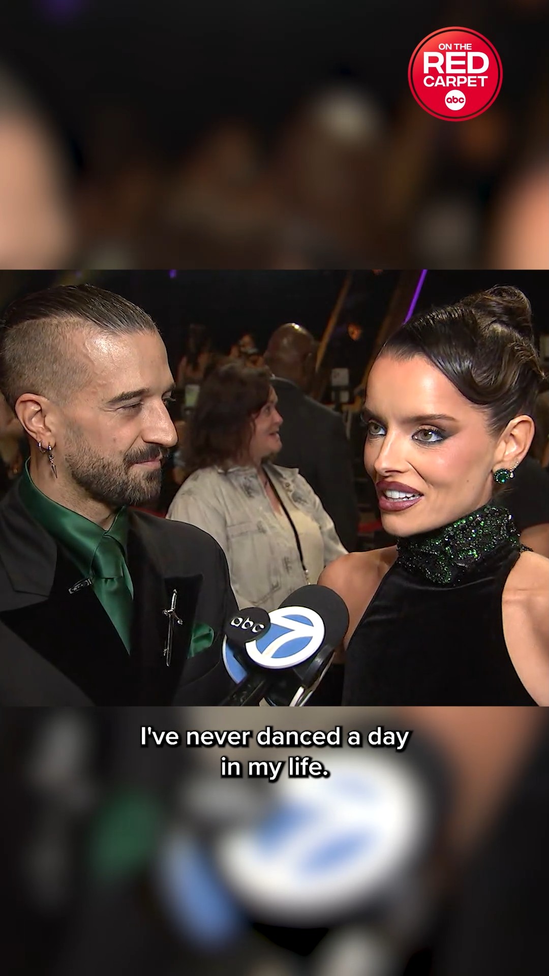 Maura Higgins and Mark Ballas react to their "DWTS" Week 1 dance!